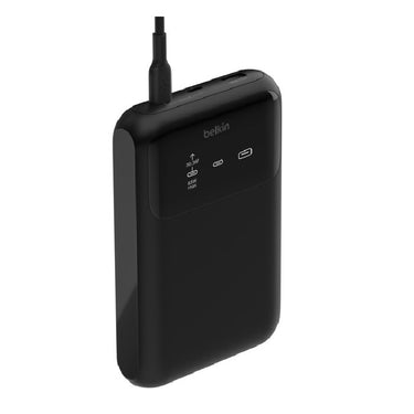 Belkin BoostCharge Pro Laptop Power Bank 20K with 3 Port- Black